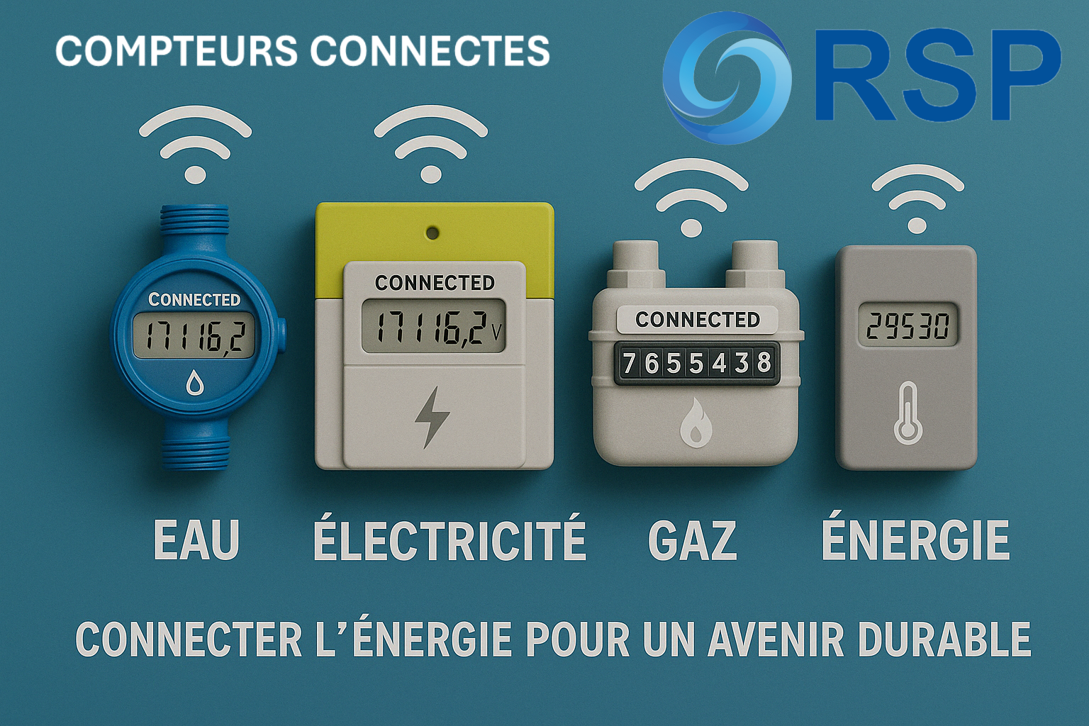 Compteurs connectés